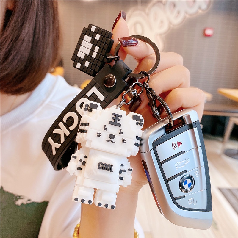 Móc Chìa Khóa Họat Hình Nhiều Mẫu Hổ Năm Mới May Mắn