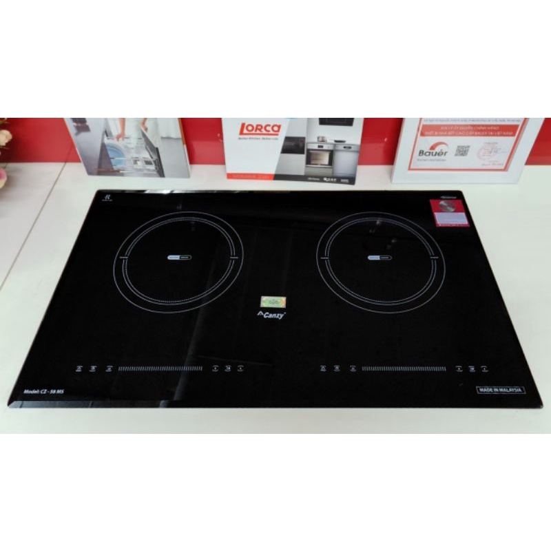 Bếp Từ Đôi Nhập Khẩu Malaysia CANZY Inverter CZ58MS
