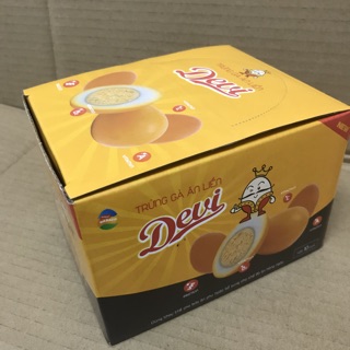 Hộp 10 Trứng Ăn Liền Devi Dabaco 400g