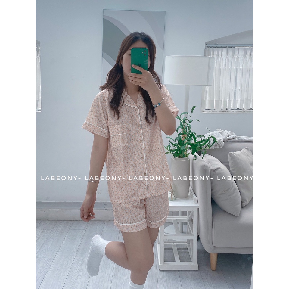 Pyjama nữ đồ mặc nhà đồ bộ mùa hè mềm mát Sala set- Labeony
