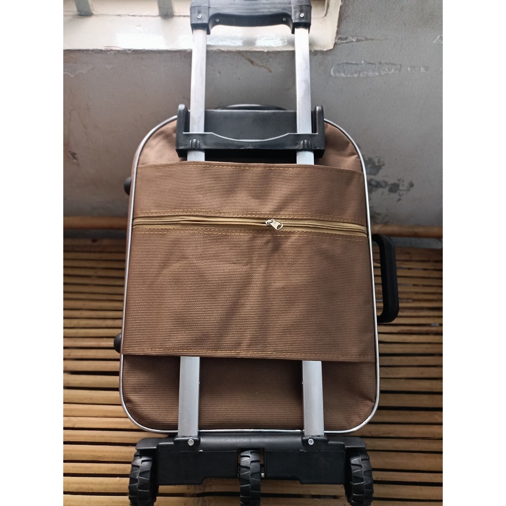 Vali du lịch kéo tay 20 inch - Màu Ghi
