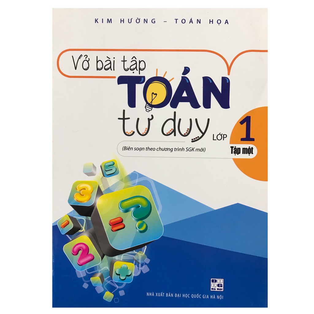 Sách Vở bài tập toán tư duy lớp 1 tập 1