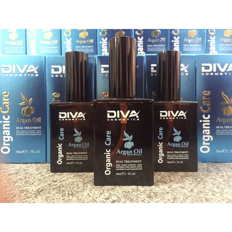 Tinh Dầu Dưỡng Tóc &amp; Da DIVA Argan Oil 50ml