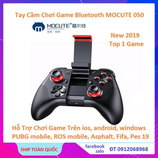 Tay cầm chơi game bluetooth Fifa mobile, Pes, Need for speed Mocute 050 thế hệ mới 2019