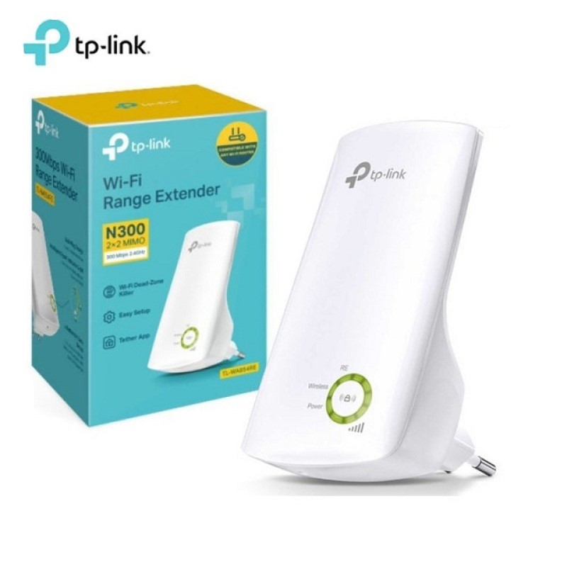 Bộ Kích Sóng Wifi Tp-Link Repeater 300Mbps TP-Link TL-WA854RE - Hàng Chính Hãng