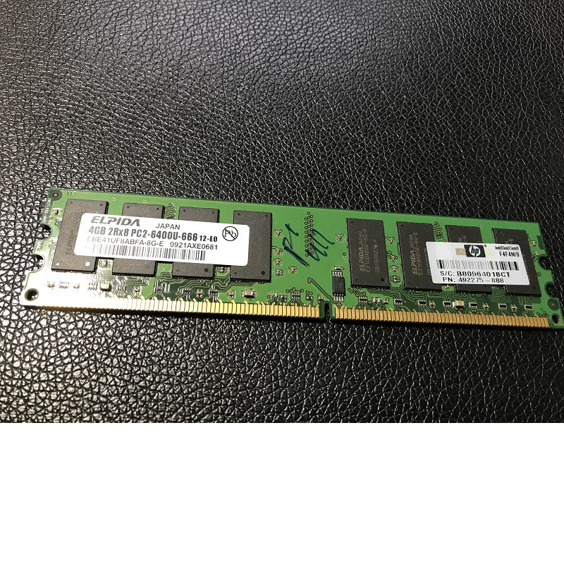 Ram PC DDR2 4Gb bus 800 - 6400s, dùng cho PC bảo hành 12 tháng