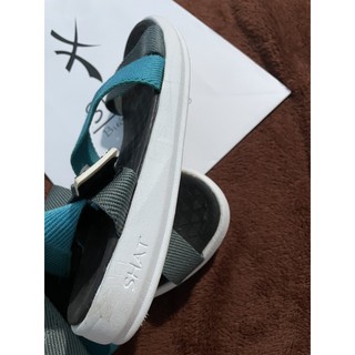 Giày Sandal Shat xanh xám