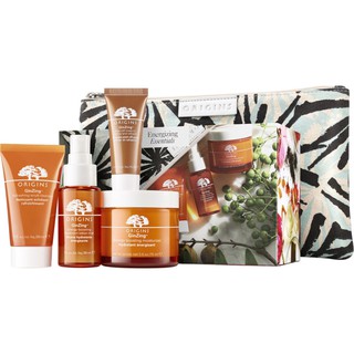 Set dưỡng da origins boost gingzer energizing essentials 4 món
