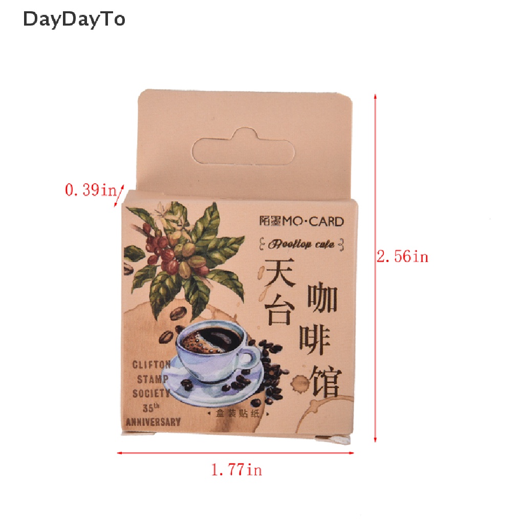 Set 46 Miếng Dán Trang Trí Sổ Lưu Niệm / Nhật Ký