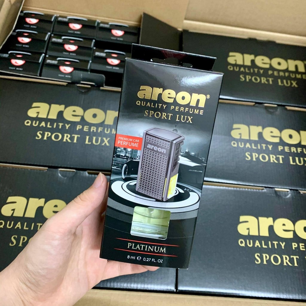 Nước Hoa gài cửa gió ô tô AREON - Hương PLATINUM