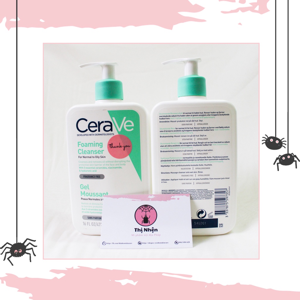 Sữa Rửa Mặt CeraVe Cleanser