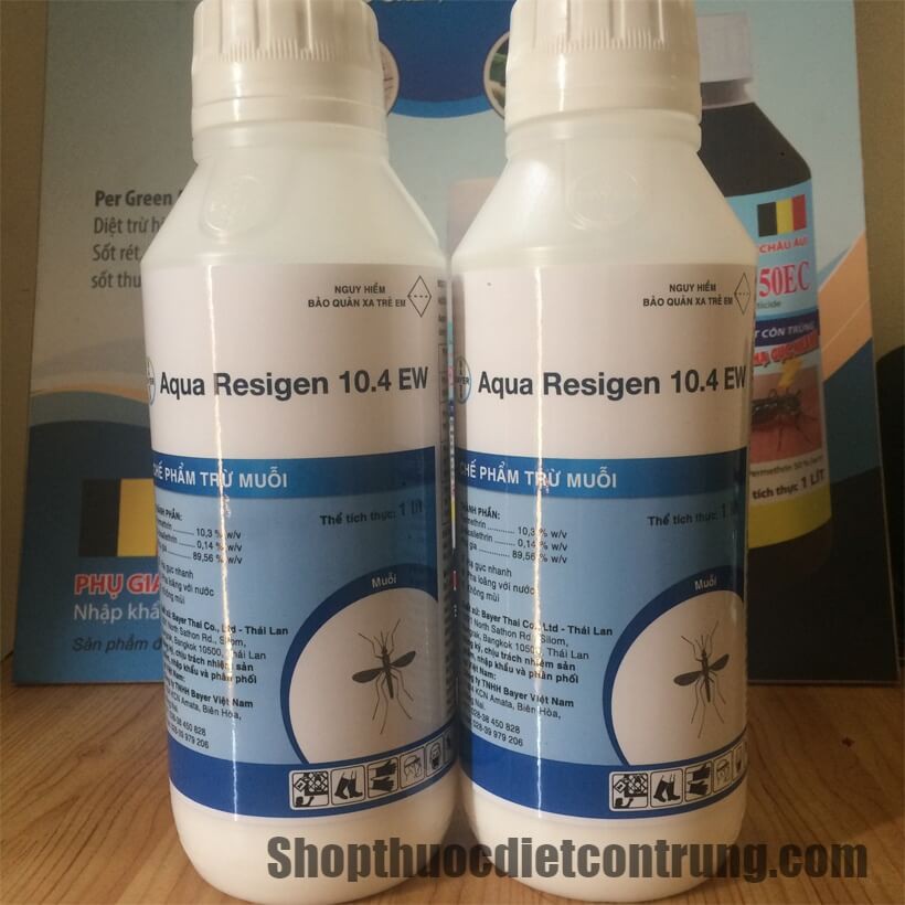 Thuốc diệt muỗi Aqua Resigen 10.4EW - 1 Lít, không mùi