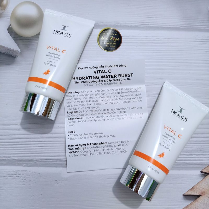 ✔️ Tinh chất dưỡng ẩm tối ưu Vital C Hydrating Water Burst IMAGE