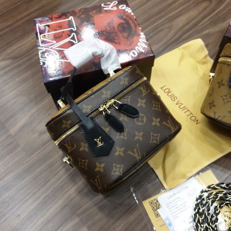 Túi nữ quai xách đeo chéo dáng cốp VANITY   FULLBOX