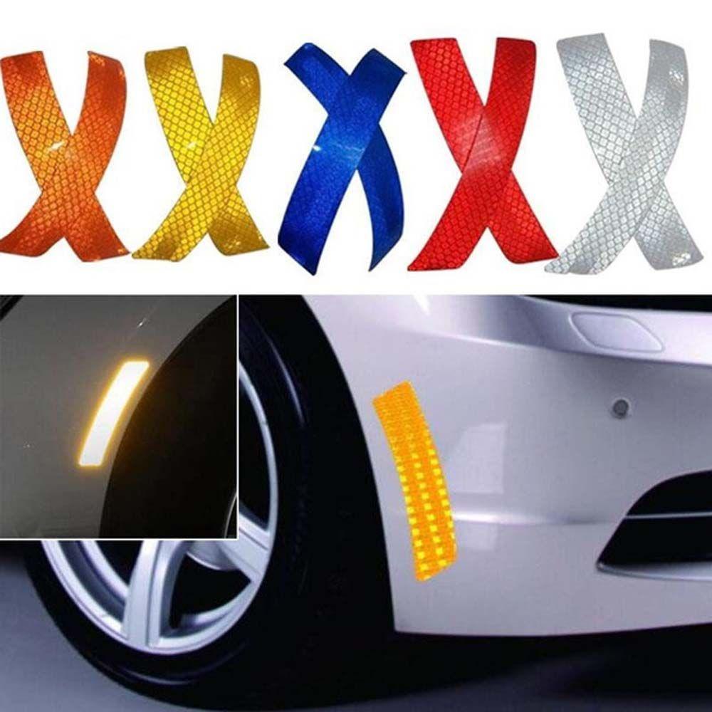 Miếng Dán Phản Quang Cảnh Báo Bảo Vệ Vành Bánh Xe Hơi