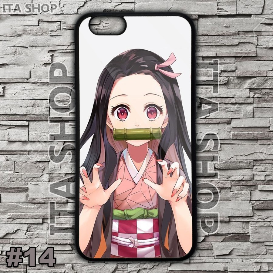 Ốp lưng Nezuko - Kimetsu no yaiba  -  (Nhiều mẫu) - Ốp lưng Anime cho các máy ( Iphone, Oppo, Samsung, Vivo)