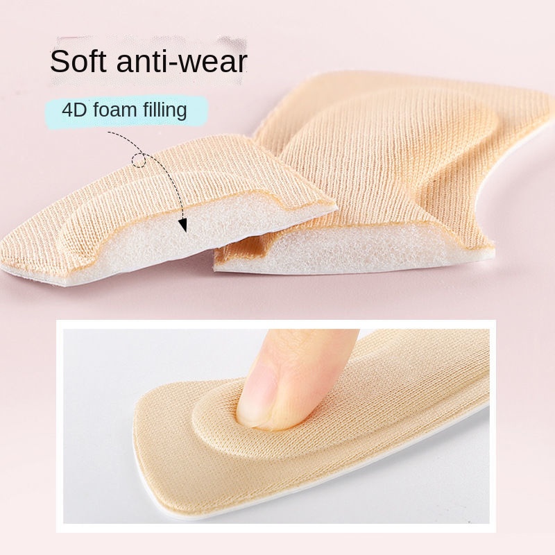 Miếng dán gót giày một kích thước lớn dày dặn chống rơi chống mài mòn tiện dụng cho nữ