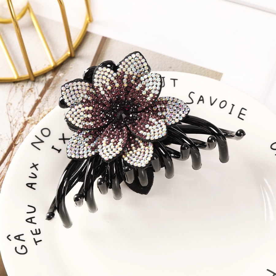 Kẹp Tóc Hình Hoa Cúc Đính Đá Pha Lê Phong Cách Hàn Quốc