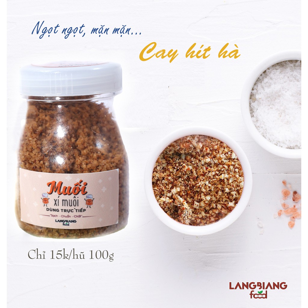 [Mã 267FMCGSALE giảm 8% đơn 500K] [CỰC NGON] Muối xí muội Langbiang Food 100g (hũ) | BigBuy360 - bigbuy360.vn