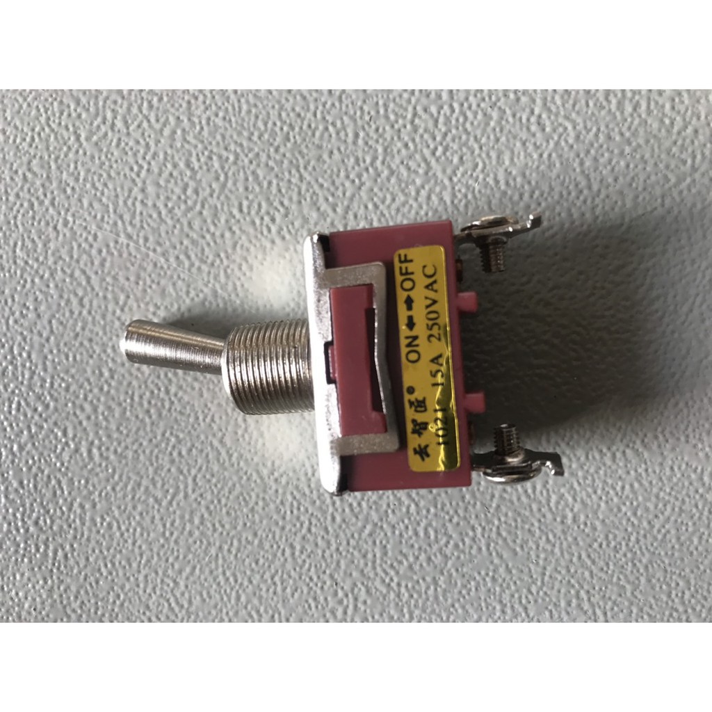 Công tắc gạt 2 chân ON - OFF 15A 1021 -TBĐ
