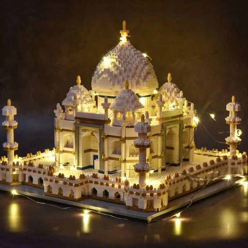 Đồ chơi lắp ráp hình đền Taj Mahal  rèn luyện thông minh - Đồ chơi trẻ em thú vị - Sunny