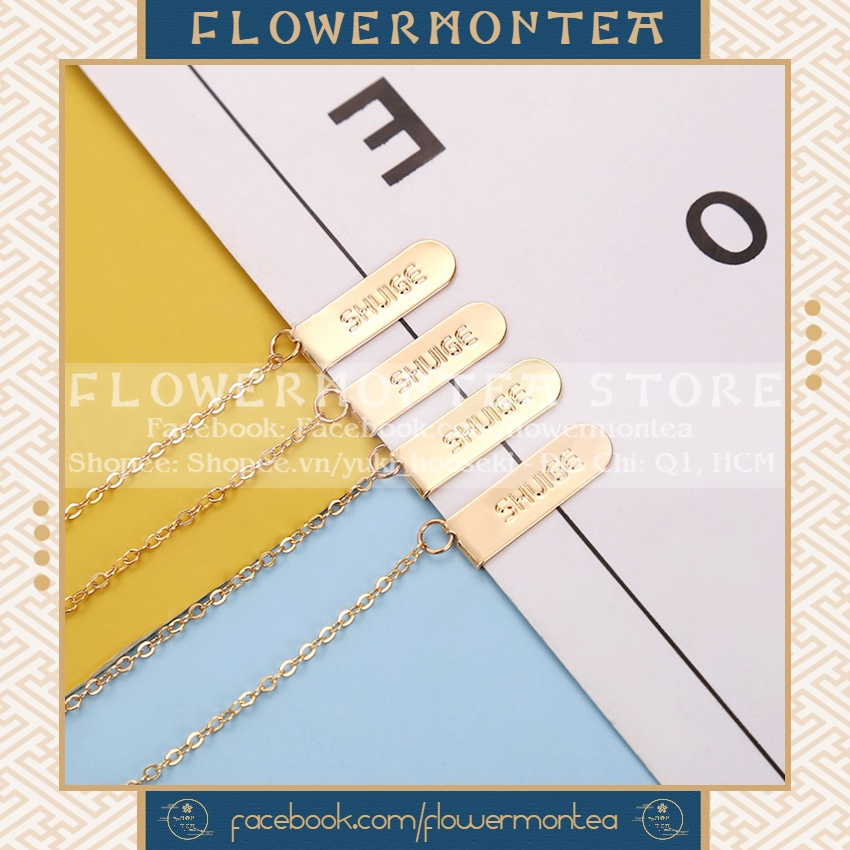 Thẻ Đánh Dấu Sách | Bookmark Dây Kim Loại - Cổ Phong 02