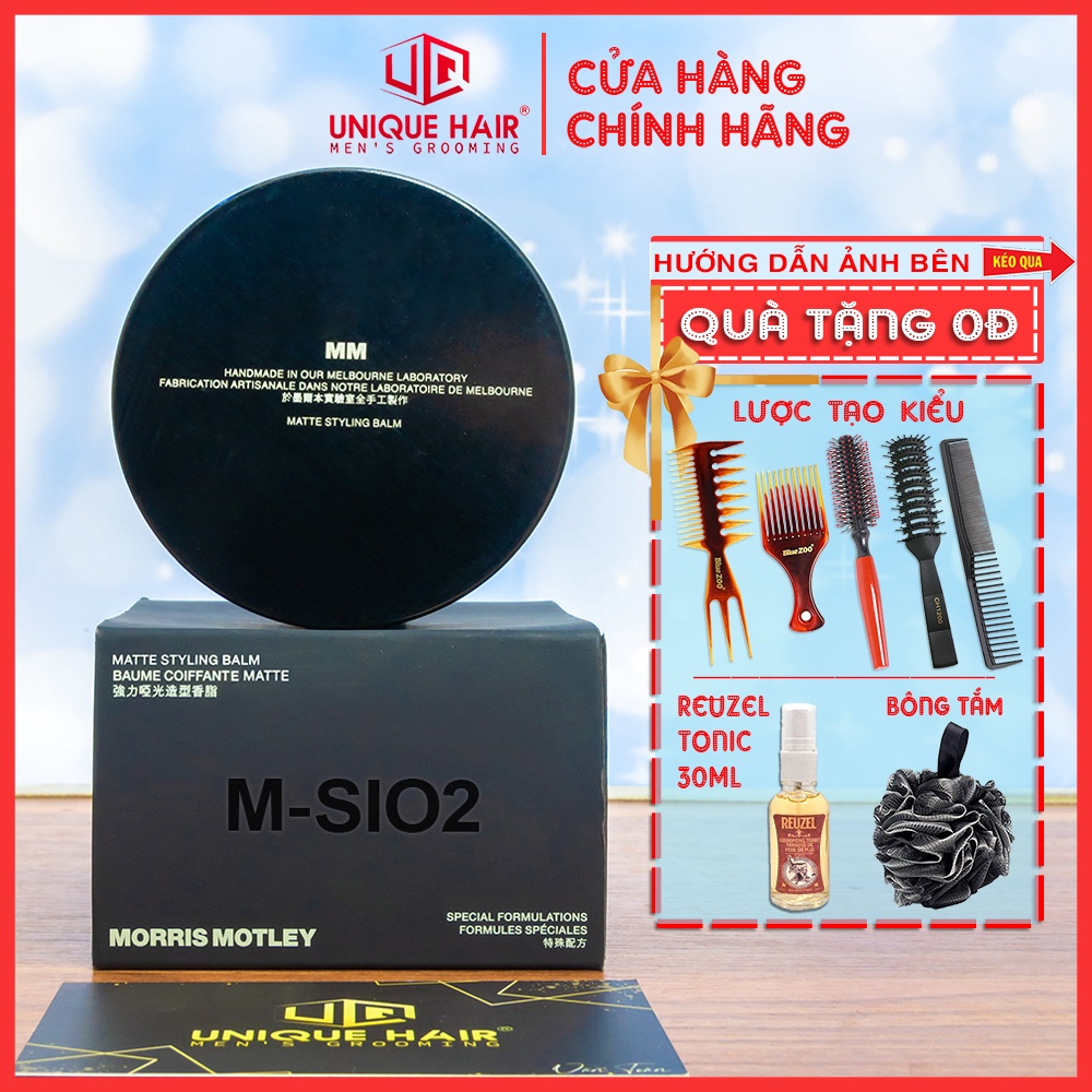 Sáp vuốt tóc Morris Motley Matte Styling Balm – new 2022- Chính hãng +Tặng quà