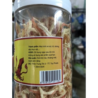 Mực xé sợi hấp nước dừa