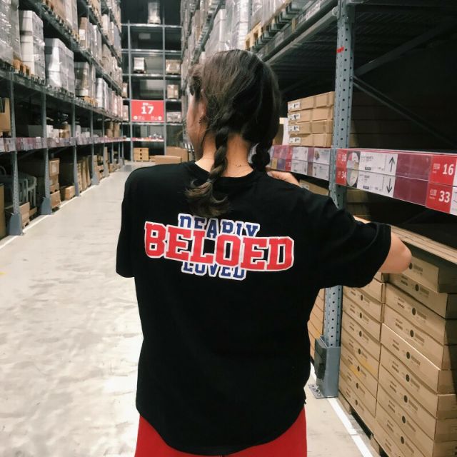 Áo thun tay lỡ free size BELOED?