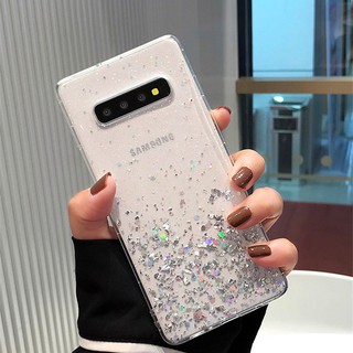 Ốp điện thoại kim tuyến lấp lánh cho Samsung Galaxy S8 S9 S10 Plus + S10+ S9+ Note 8 9 note9