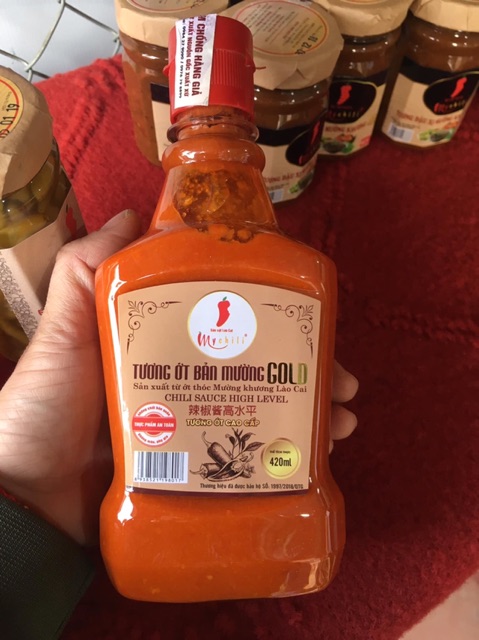 Tương ớt bản mường gold 420ml