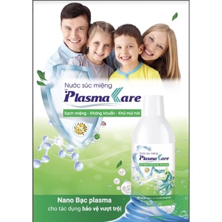 Nước súc miệng plasmakare - hôi miệng, nhiệt miệng