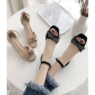 Sandal đế xuồng da lộn 120520 (Hàng oder chuẩn hình 100%)