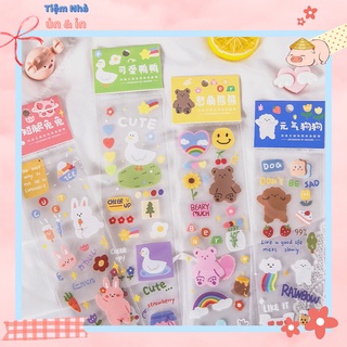 Sticker miếng dán thú cưng dễ thương