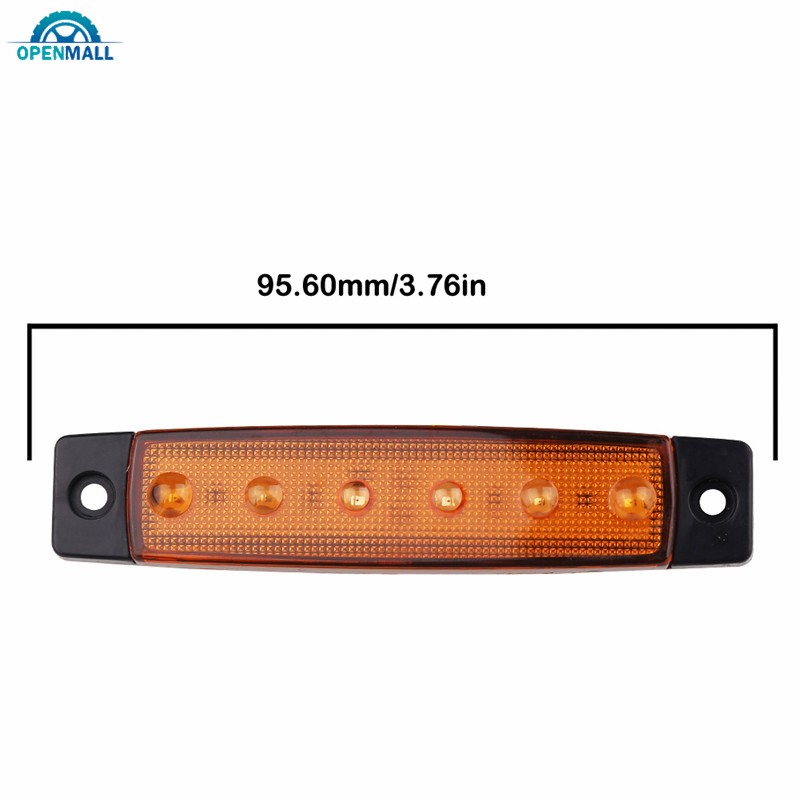 Đèn Tín Hiệu 6 Bóng Led 12V Cho Xe Tải