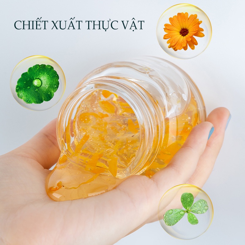 100G Mặt nạ làm dịu trẻ hóa dưỡng ẩm cho giấc ngủ CalendulaLàm dịu và dưỡng daThu nhỏ lỗ chân lông (MDL-MM-1)