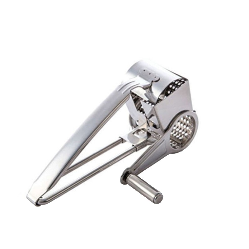 Stainless Steel Rotary Cheese Nut Spice Grater Chocolate Cutter