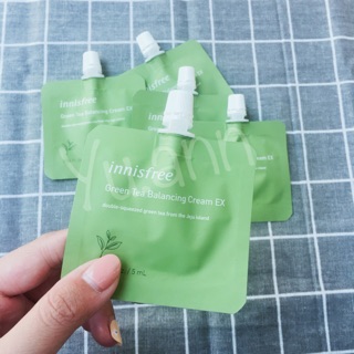 [Sample] Kem dưỡng Innisfree Green Tea Balancing Cream Ex