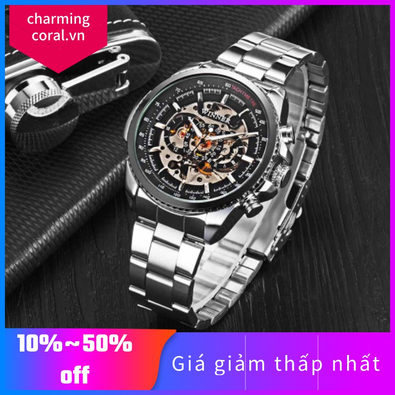 Đồng Hồ Cơ Kèm Hộp Kiểu Dáng Sang Trọng Thời Trang