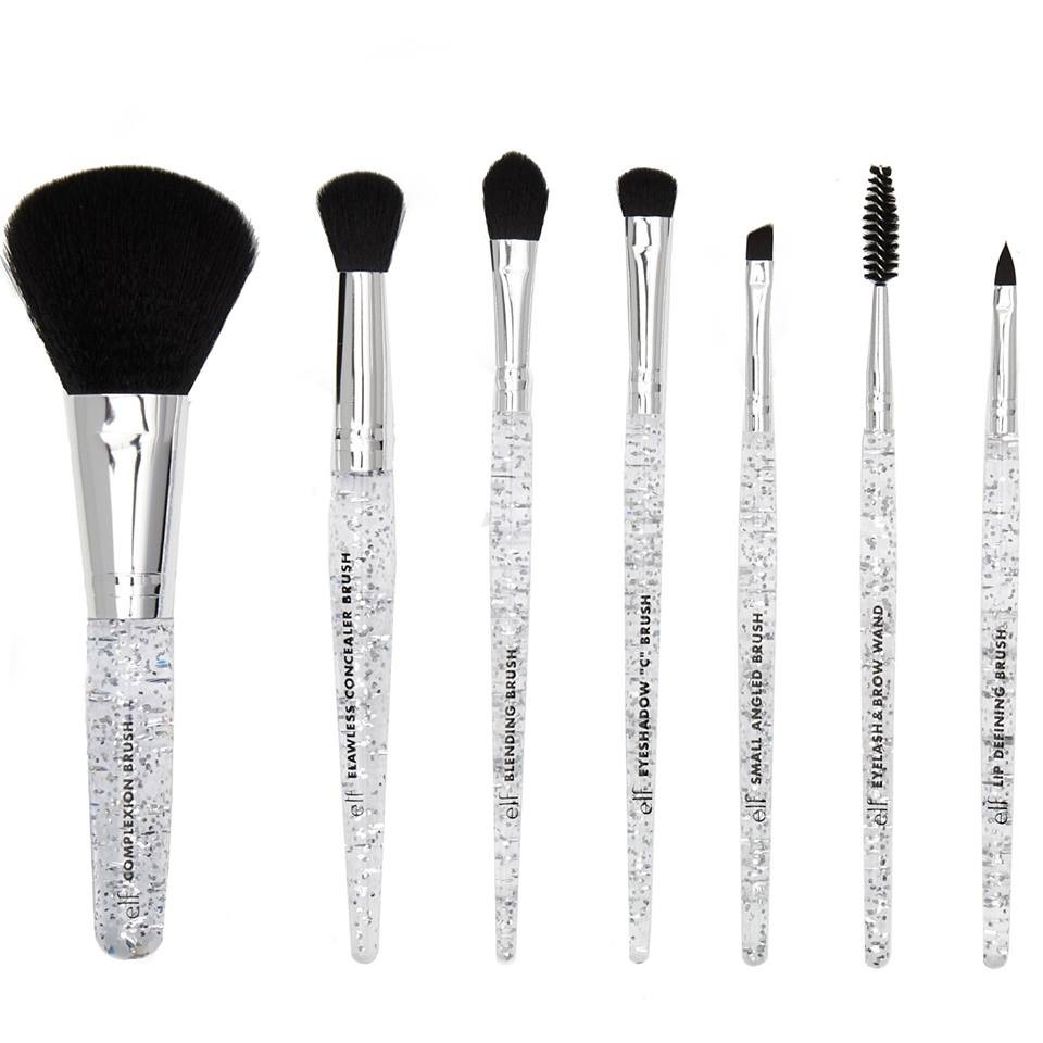 Bộ Cọ Trang Điểm E.L.F. Holiday Glitter Brush Set (7 pcs )