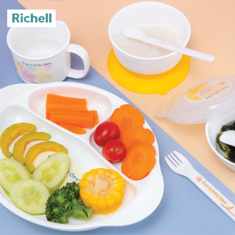 Bộ ăn dặm LO 9 món Richell