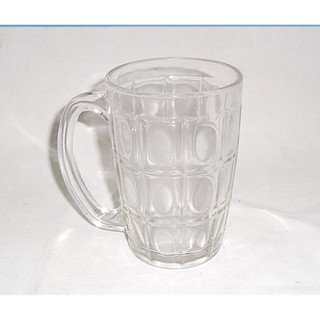 10 cốc bia nhựa meka giả thuỷ tinh - cốc quai uống bia sang trọng