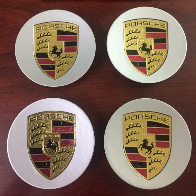 LOGO Porsche - 190k/1 cái , logo mâm porsche , ốp la zăng porsche , Chụp mâm porsche