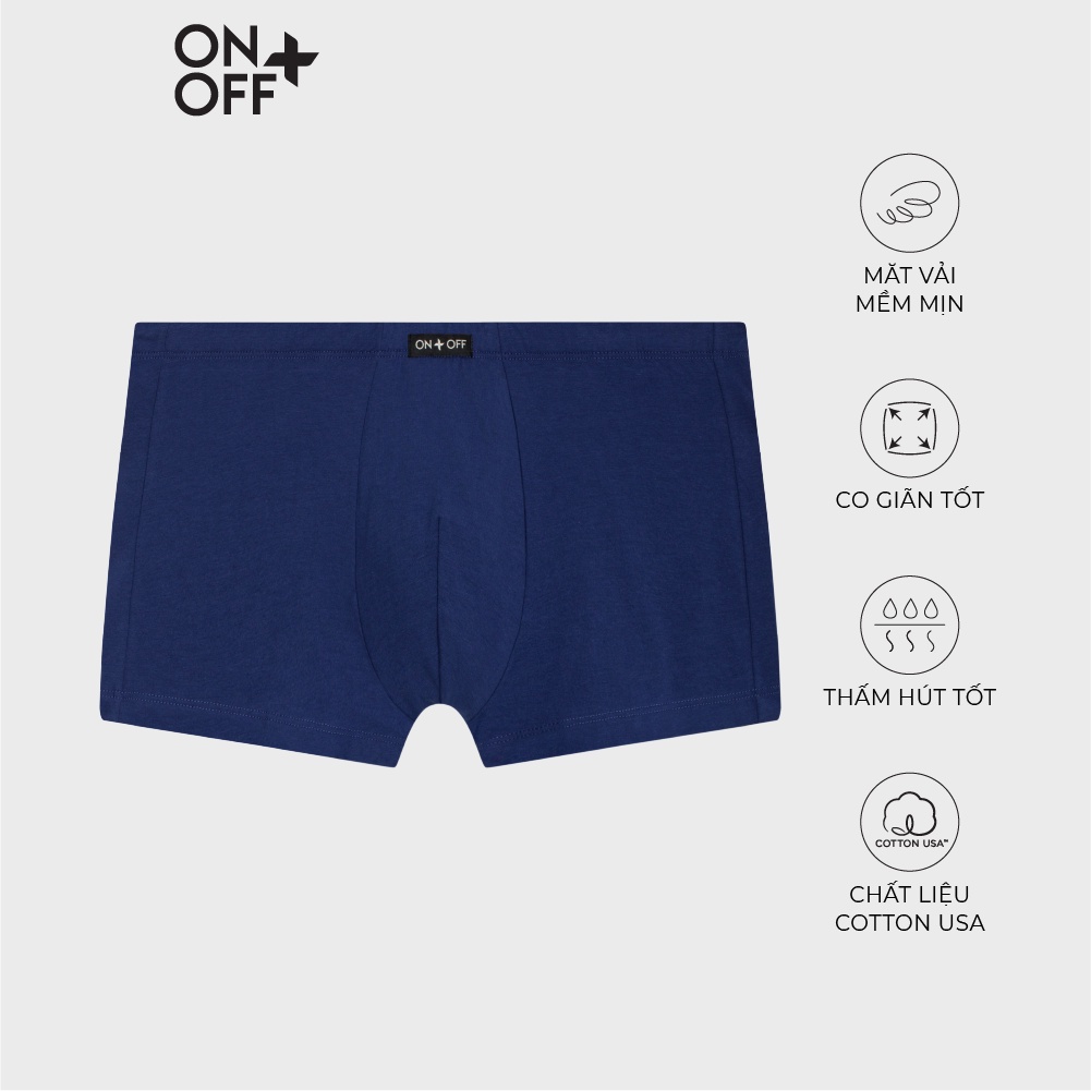 Clearance sale | Quần lót nam ONOFF chất liệu Cotton mềm mịn, thấm hút tốt - H17BB19250