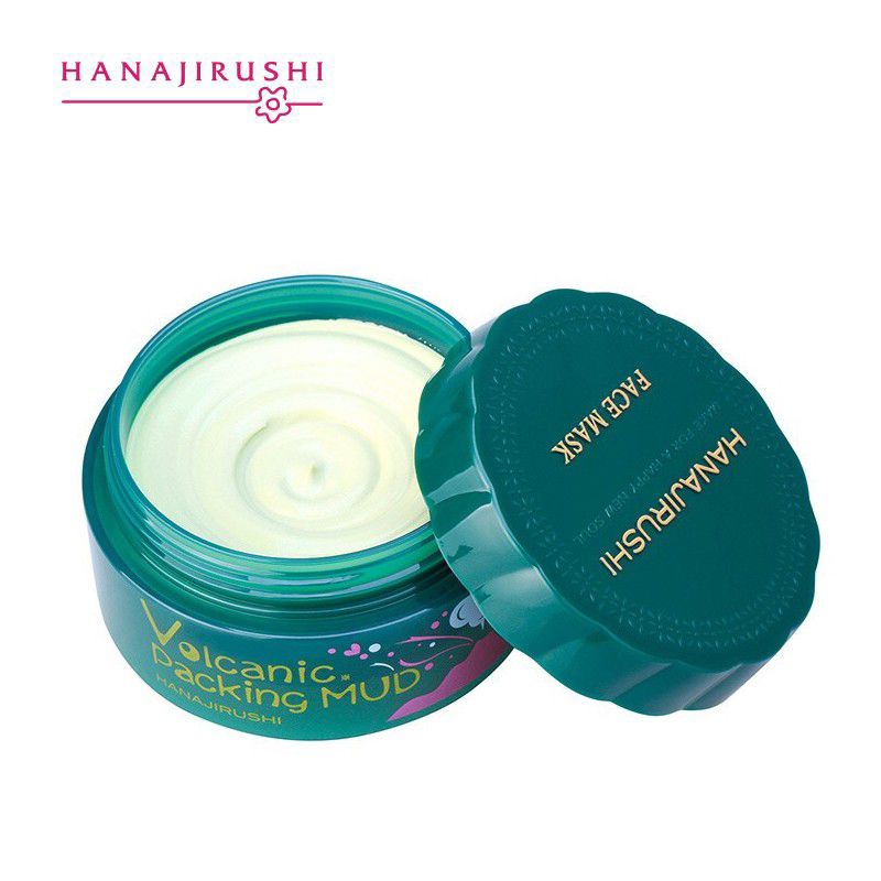 Mặt nạ chăm sóc lỗ chân lông HANAJIRUSHI với thành phần tro núi lửa Ma-rốc làm sạch sâu 80g( Date mới)
