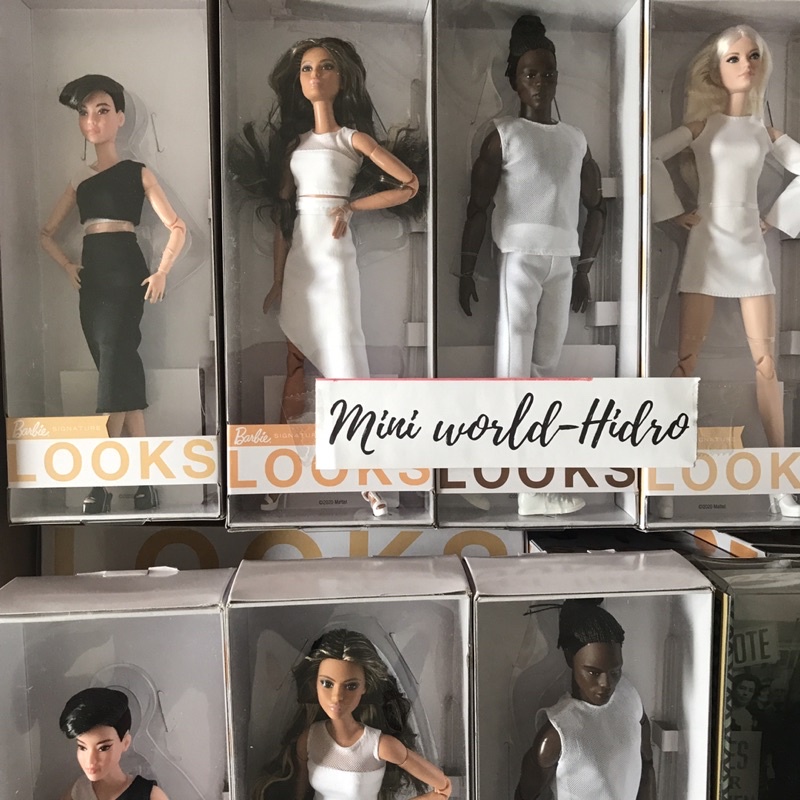 Búp bê Barbie Signature full khớp chính hãng Looks 2021 Susan