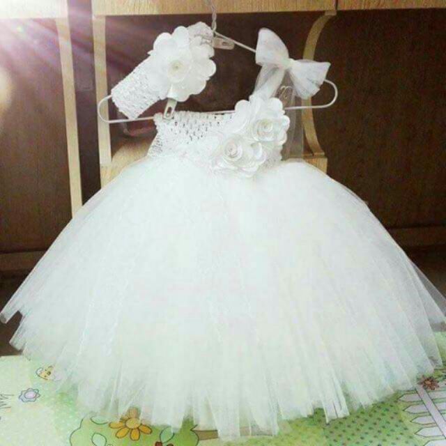 Combo 2 váy tu tu trắng