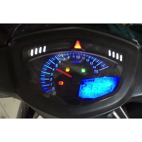 Đồng hồ koso X1000rImin Sirius Thường và Exciter 2010 - Vindecal BD