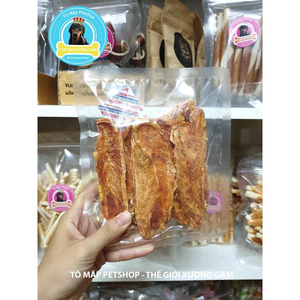 [HSD09.2023] KHÔ GÀ SẤY LÁT CHO CHÓ TAKUMI DOGAHOLIC 30PCS