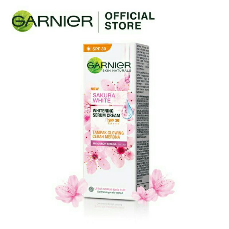 (Hàng Mới Về) Kem Dưỡng Trắng Da Thương Hiệu Garnier Sakura